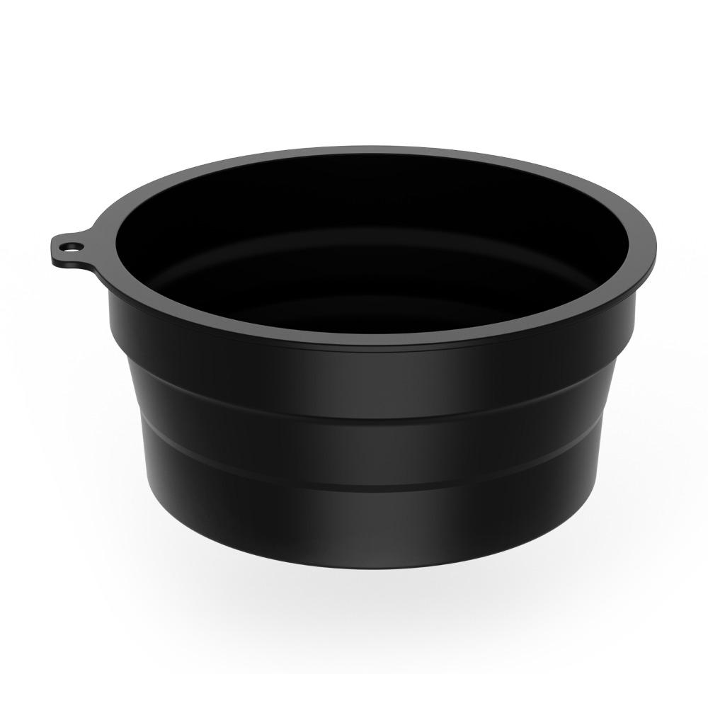 New Foldable Face Ice Bath Bowl Silicone Built-in Ice Tray Portable Ice Basin Face Dipping Bowl for Women Girls