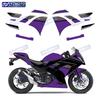 For Kawasaki NINJA300 Ninja300 EX300 Motorcycle Fairing Shell Decal Reflective Waterproof Racing Outer Panel Sticker Decoration