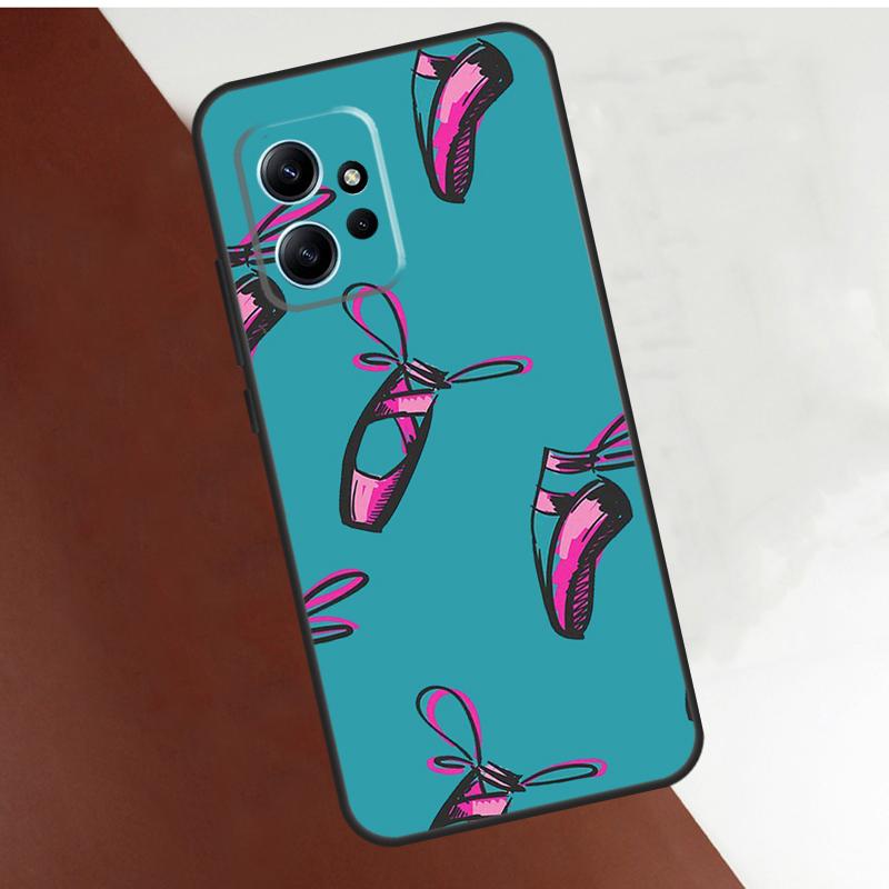Ballet Dance Case For Xiaomi Redmi Note 14 Pro 10 11 12 13 Pro 11S 12S Cover For Redmi 15 14C 12C 10C 13C