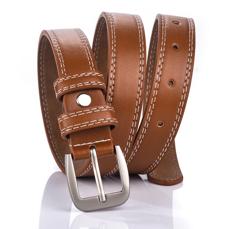Belt Ladies Casual Simple Belt Retro Pin Buckle Decorative Skirt Belt Student