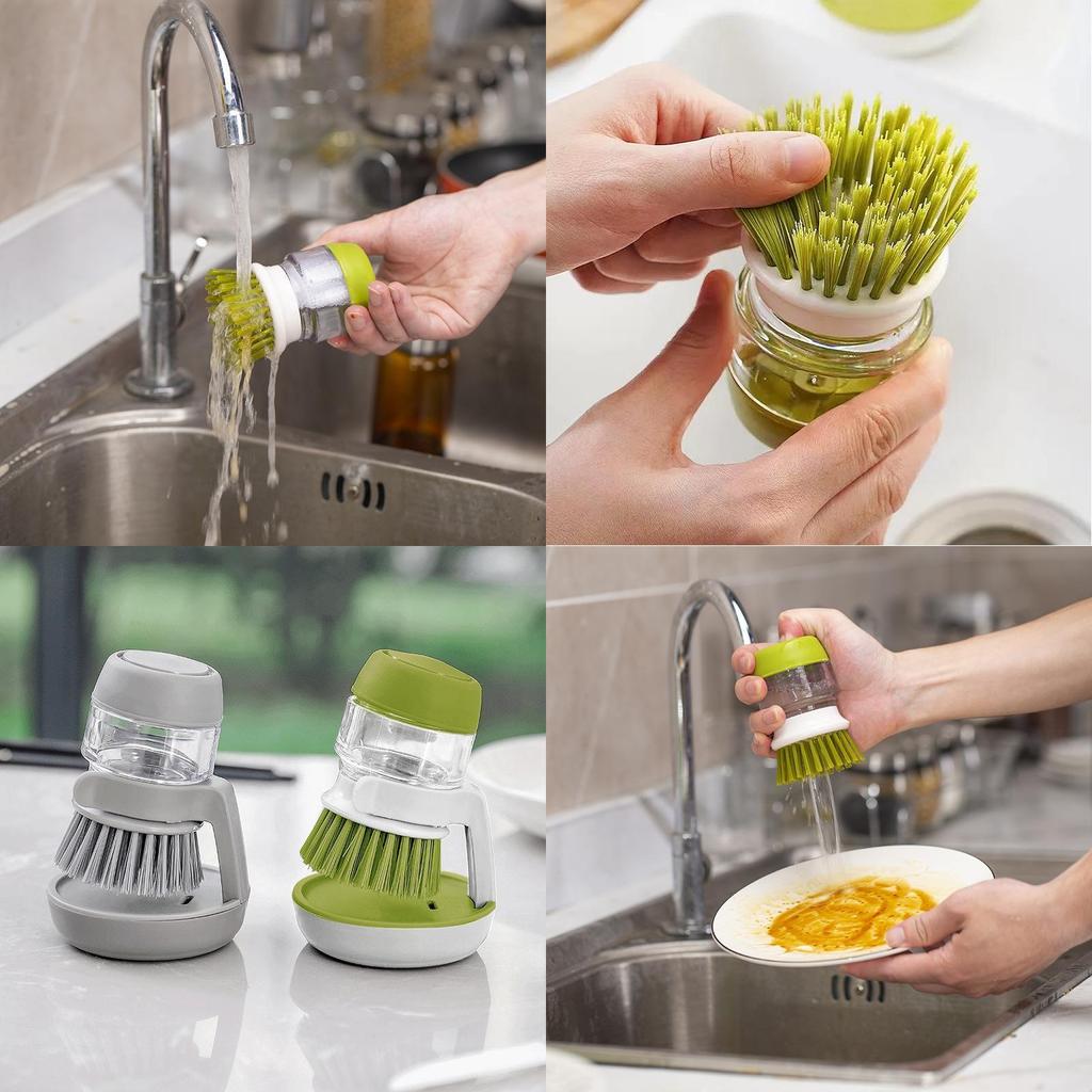 Non Stick Kitchen Scrubber With Auto Feed For Easy Household Cleaning