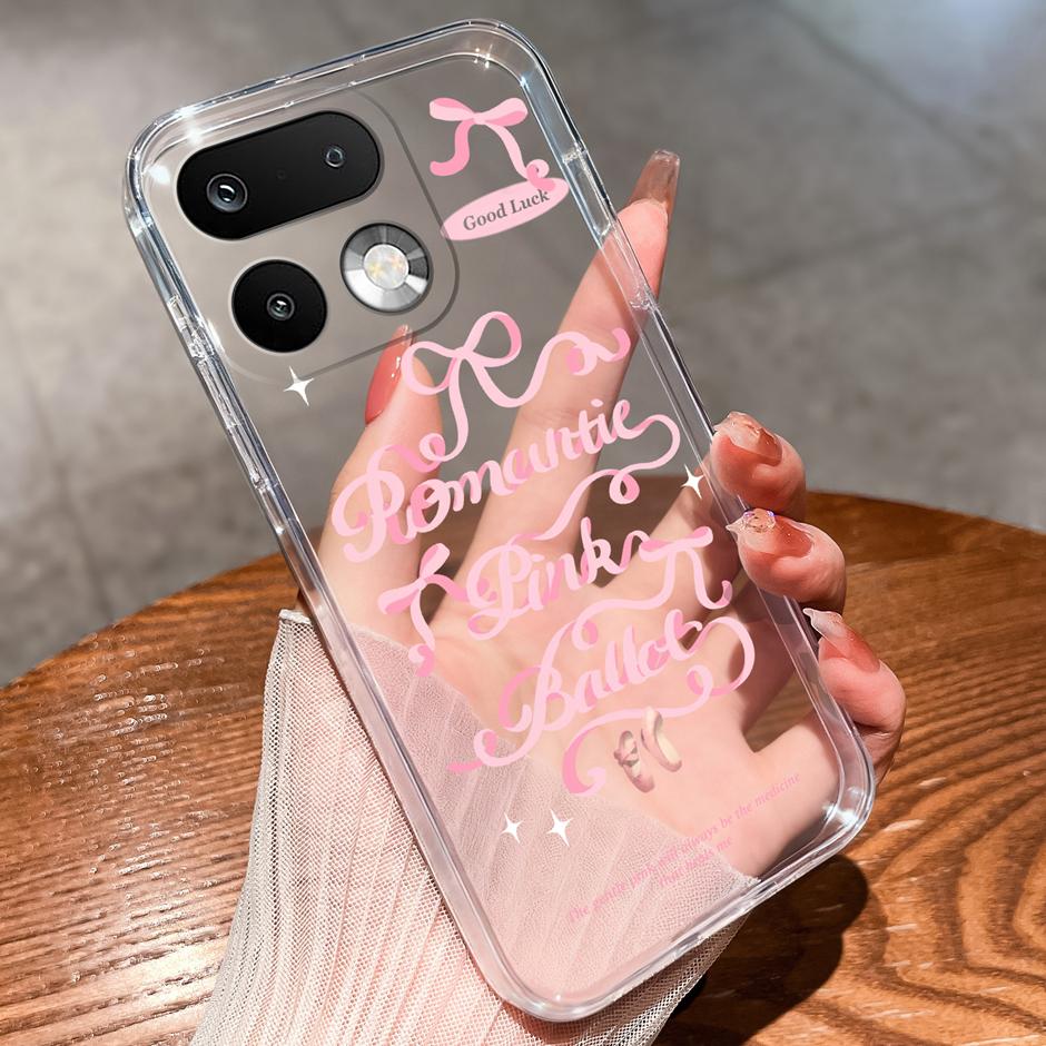 

Cases For OPPO Realme 16 Pro 16 Pro Plus Yellow Duck Girl Antifouling Trendy Transparent Housing For Realme 16Pro 16 Pro+ Fundas Realme 16 Pro Plus