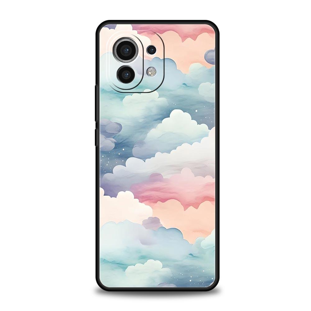Phone Case For Xiaomi Mi 15 14 14T 13T 12T Pro 12 13 11 Lite 5G 11T X6 X5 Pro Soft TPU Cover Floating Liquid candy mural