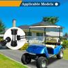 Heavy Type Rubber Metal Bushing Set For Golf Cart Rear Suspension Includes 6 Sleeves 12 Bushings Replacement