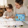 Children's Pen Control Tracing Book Reusable Clean for Preschool Early Learning 64 Pages
