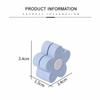 5PCS Mini Desktop Memo Holder 3D Flower Shape Instant Photo Holder New Postcard Holder  Home Office