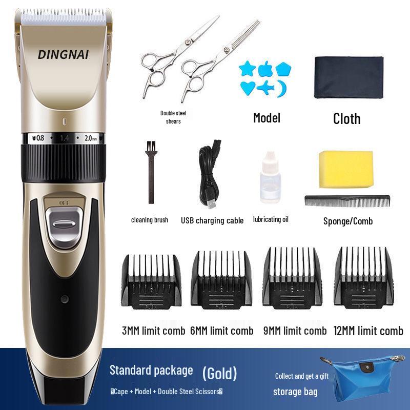 Electric Hair Clipper: Home & Barber Shop 4-in-1 Shaver & Trimmer