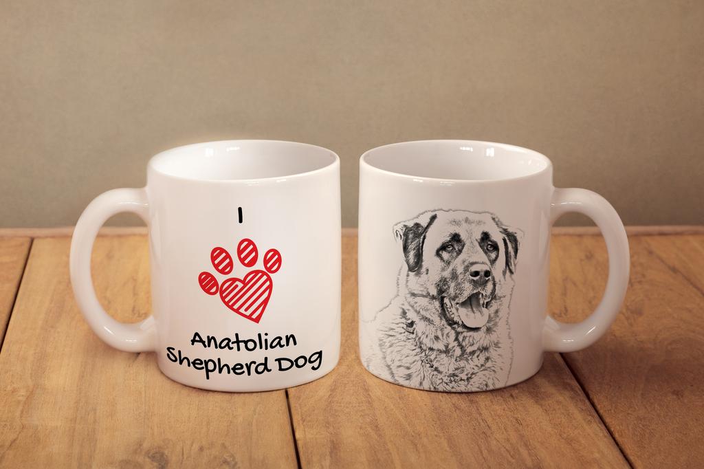 Anatolian Shepherd Dog, Turkish Kangal Dog – Cup with a dog, cute cup with graphics | Art-Dog