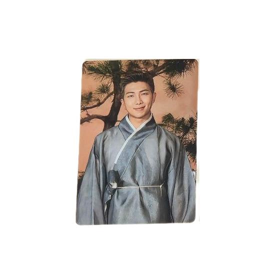 

BTS Официальная ПК Дальмачжун / Специальная памятная фотокарточка Чусок 2021 / Концепция ХАНБОК День и Ночь Photo card 04