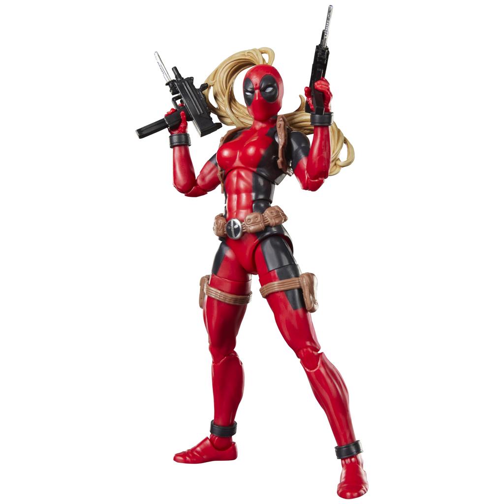 Hasbro MARVEL Legends Series Lady Comic Collection 15cm Action Figure G2422 Deadpool, (Authentic)