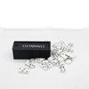 1 Set 1:12 Dollhouse Accessories Miniature Domino Model Building Learning Educational Toy Dot Dominoes Board Game