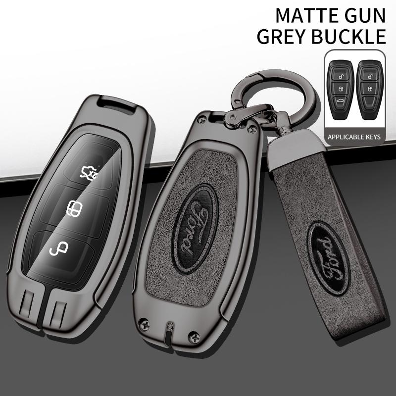 New Style Car Full Cover Smart Remote Key Case Shell For Ford Focus 3 4 ST Mondeo MK3 MK4 Fiesta Fusion Kuga 2013 2014 2015 2017