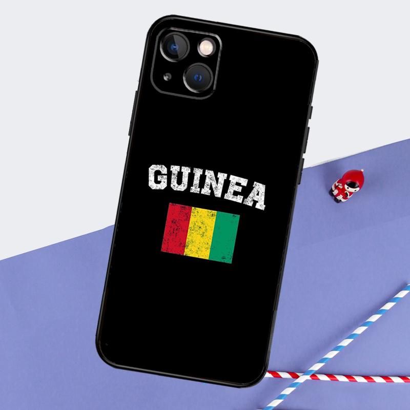 Guinea-Bissau Flaggen Hülle Für iPhone 16 15 14 Pro Max 13 12 11 XR X XS Max 7 8 Plus 12 13 Mini Hülle Capa