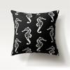 Nordic simple fashion black and white geometric polyester pillowcase 45x45cm Sofa Chair car cushion cover Home decor Pillowcase