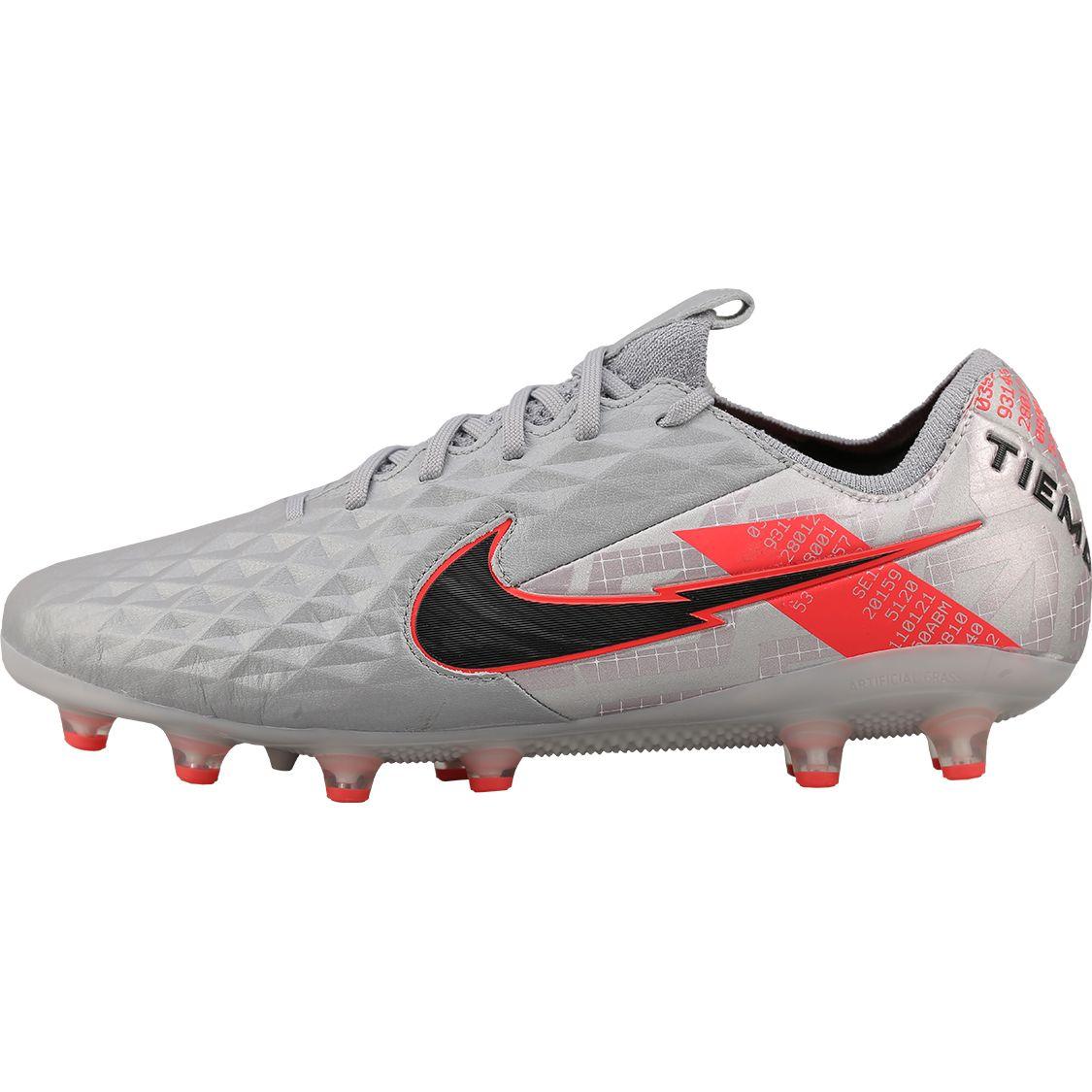

Мужские кроссовки Nike Tiempo Legend 8 Elite AG Pro Metallic Grey Crimson Metallic-Bomber-Grey Particle-Grey Laser-Crimson CW0599-906