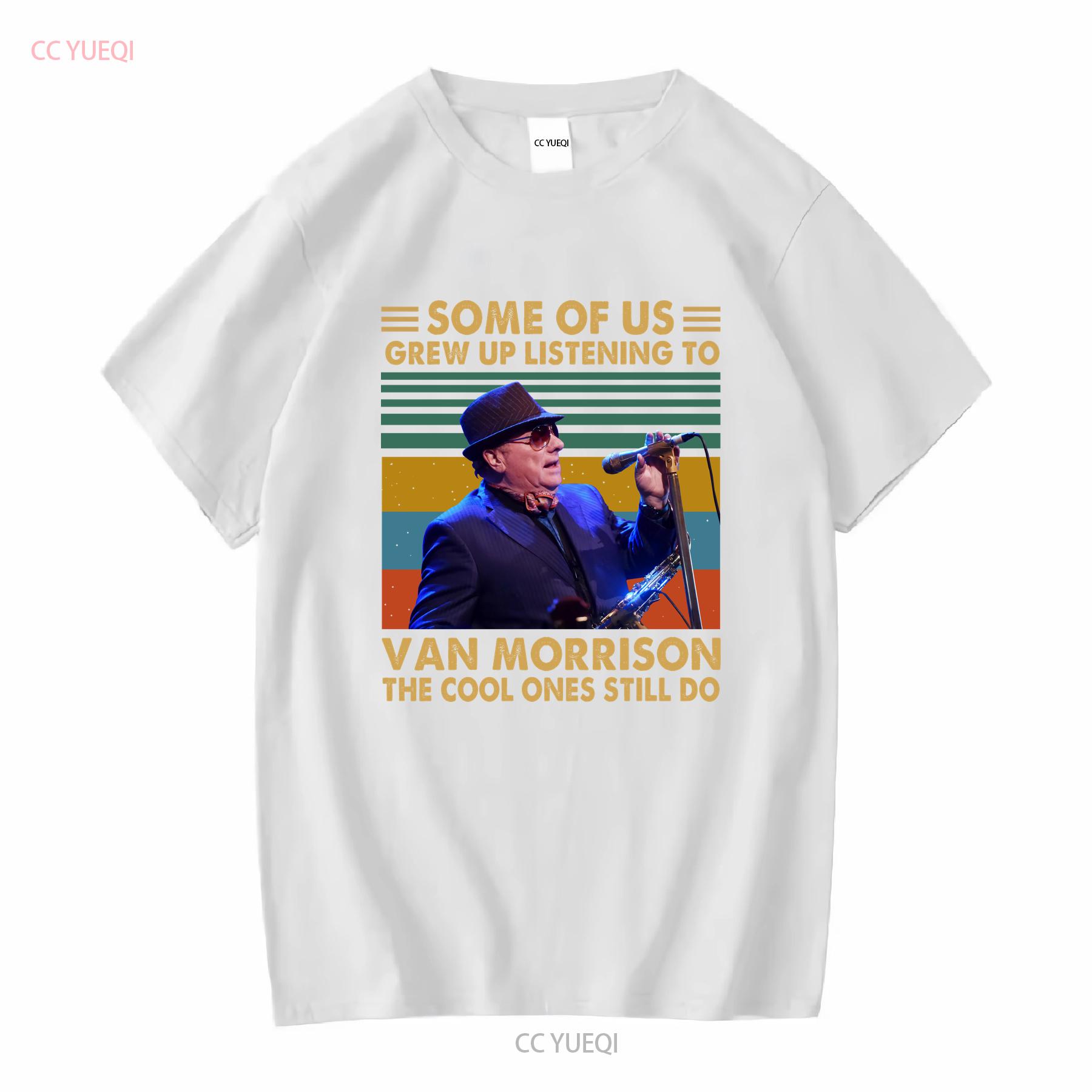 

Hot Van Morrison Cartoon New Rare S 235XL T Shirt 2D571 long or short sleeves vintage Washed fashion Unisex Versatile L