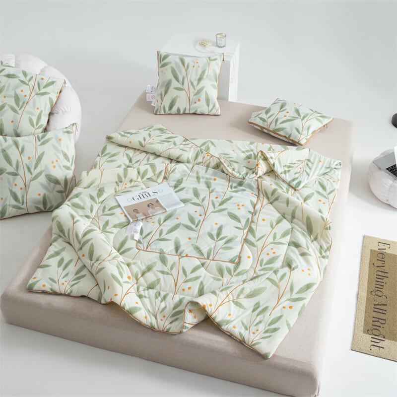 

De Ze Cool Touch Ice Silk Cushion Blanket