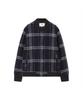 Notig Wool Check Pattern Blouson Navy_Olw1Jpfi112N1