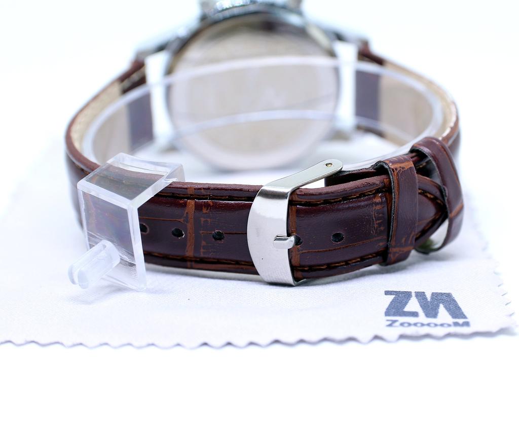 ZooooM Herrenuhr ZM-AOCLO-BR Braun