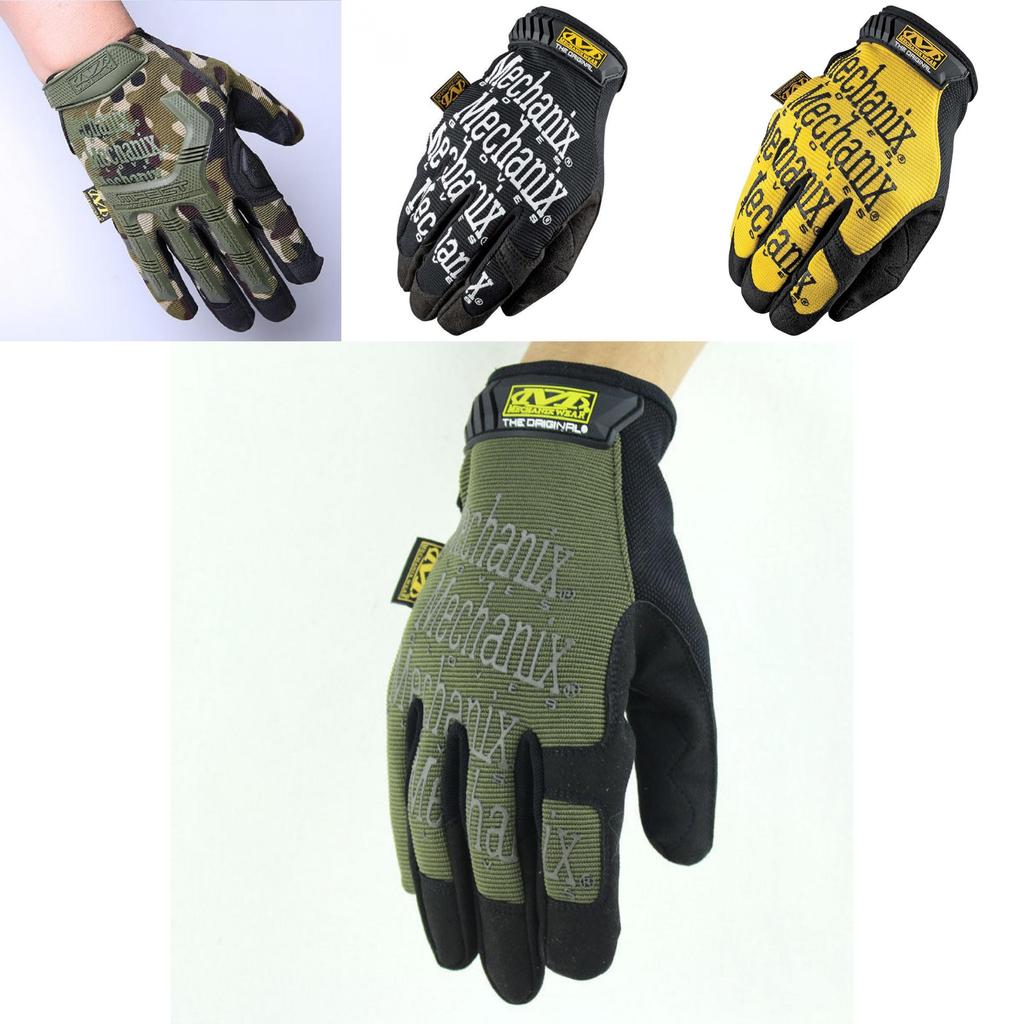 Rękawice Taktyczne Mechanix Wojskowe Rowerowe Wyścigowe Sportowe Gra Paintball Mechanik Wojskowe Wytrzymałe Wygodne Dopasowanie