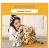 Realistic Tiger Plush Toy - Children's Birthday Gift & Cushion - Northeast Tiger Design