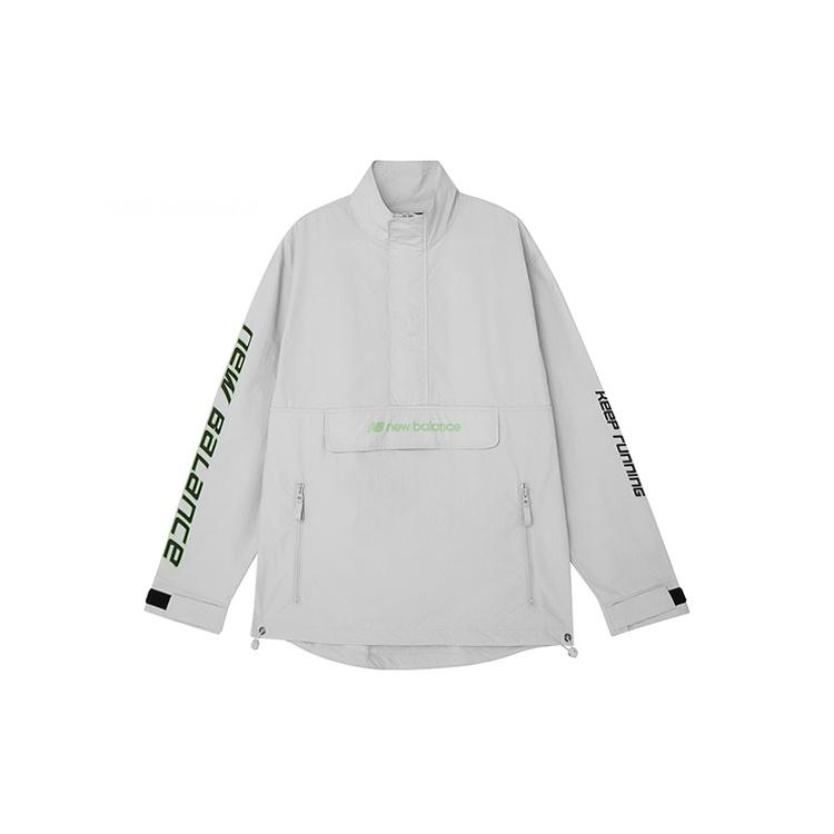 New Balance Keep Running Sweatshirt Asia Sizing White Men s AMJ03321-LAN L