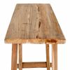 Console 90x30x80 Cm In Natural Teak