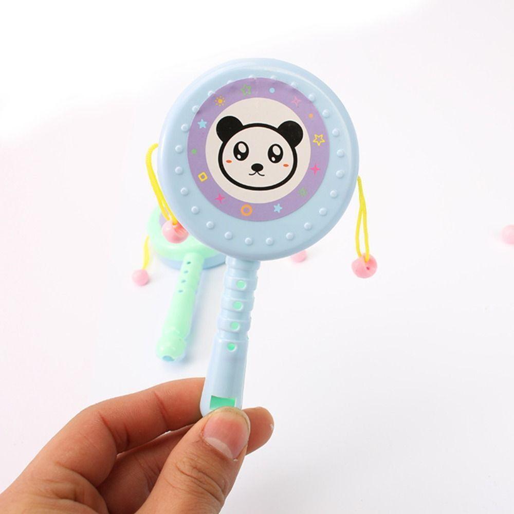 Musical Musical Instruments Toys Cartoon Rattle Kid Rattle Drum Musical Rattle Music Toys