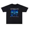 2025 Summer Metal Rock Meshuggah Band Printed Cotton Men's and Women's T-shirt High Quality Short Sleeve Men's Tee