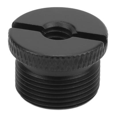 Adaptateur de filetage femelle 1/4 pouce vers mâle 5/8 pouce Alliage d'aluminium Adaptateur à vis pour microphone