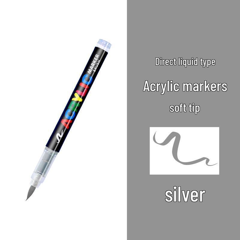 Guangna 8101 Liquid Soft Tip Acrylic Marker - 288 Colors for DIY Graffiti and Body Painting