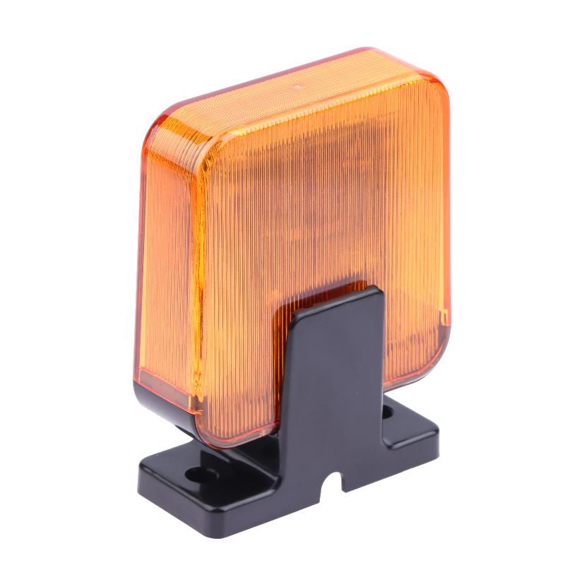 Univerzální signalizační alarm Garážová vrata Venkovní výstražná lampa LED blikající výstražné světlo 12V-265V Výstražná lampa pro alarmové systémy bran