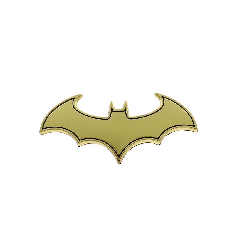 3D Premium Bat Shape for Motorcycle Automobiles Logo Car Fender Trunk Rear Bonnet Decal Emblem Badge Sticker