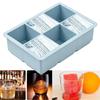 2 pcs Leak Proof Ice Cube Maker Silicone Chocolate Candy Mold Ice Cube Tray  Cocktails Making