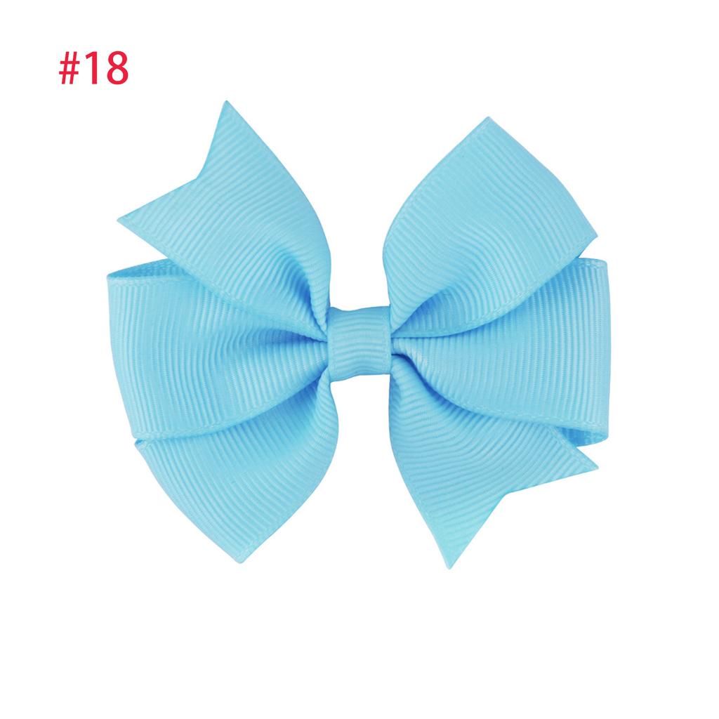 2 ks 3palcové mašle do vlasů pro dívky grosgrainová stuha dětské vlasové doplňky s aligátorovou sponou mašle pro malé dívky miminko