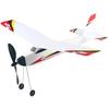 Foam Glider Aircraft Kit - Rubber Band Powered 3D Assembly Model Plane