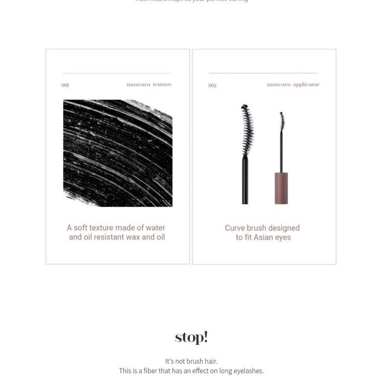 mude - Inspire Longlash Curling Mascara - 2 Colors