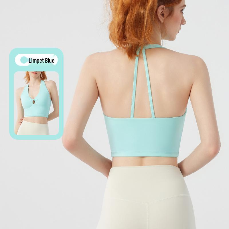 

Women s Fixed Cup Sports Bra for Yoga, Pilates, and Running Large