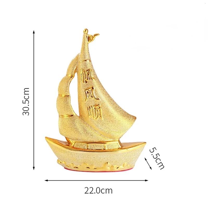 

Аксессуары для украшения дома Украшение в виде гладкой парусной лодки Украшение рабочего стола в гостиной Подарки для открытия магазина Изделия из керамики