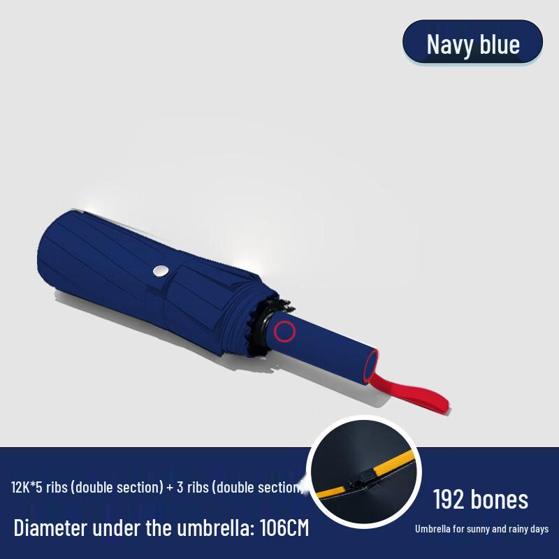 Xinhuarui Portable 192-Rib Outdoor Sunshade Umbrella
