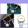 Cartoon Princess Bracelet With Zinc Alloy Pendant For Gift Travel Decor