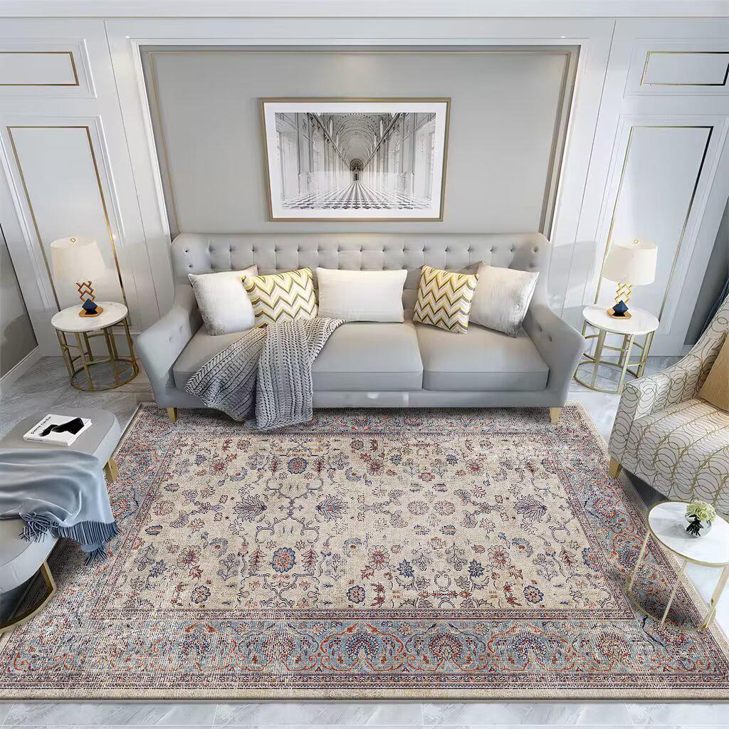 Modern Persian Style Carpet Living Room Washable Mat floor Bohemian Area Rug Decoration Home Boho rugs Non-slip Mat for Kids