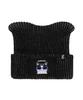 Beullaegsaenjeu Animal Wappen Black Cat Two-Tone Beanie
