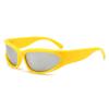 New Fashion Sunglasses Future Style Women Men Brand Designer Square Goggle Luxury Brand Sun Glasses UV400 Colorful Mirror