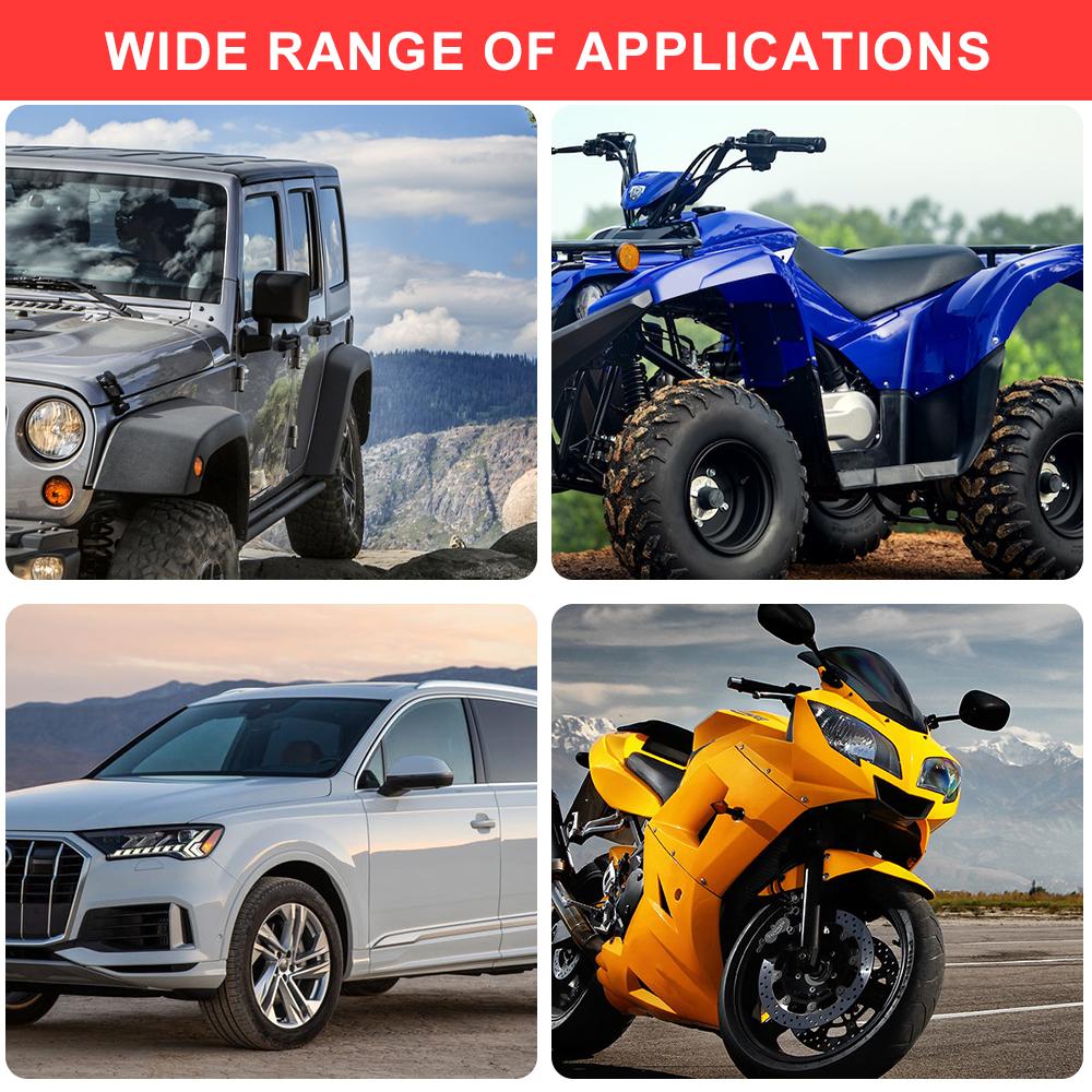 Car Tire Waxing Sponge Applicator Portable Polishing Brush Curved Shaped Pad with Cover Wheel Cleaning Contour Detailing Tools