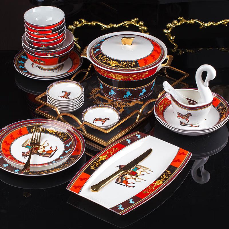 LISM European Ceramic Dinnerware Set