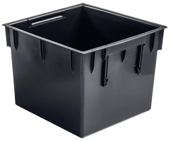 URBI DURS170 Tall Flowerpot with Insert | Anthracite
