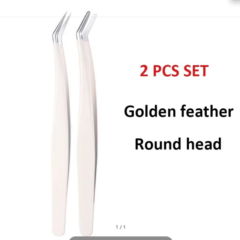 Xiaomi Multifunctional Tweezers Stainless Steel Eyelash Tweezers Grafting False Eyelash Patches False Eyelash Aids Portable Tweezers Be