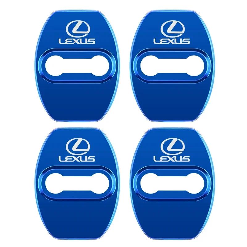 2026 Hot Interior Stickers For Lexus RX350 IS300 ES350 IS250 CT200H IS NX ES GS350 NX200T RX GX GX460 4pcs Stainless Steel Car D