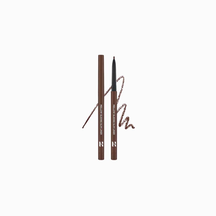 HOLIKA HOLIKA Mellow Gliding Slim Liner 0.06g Washed Black/Cacao Nibs
